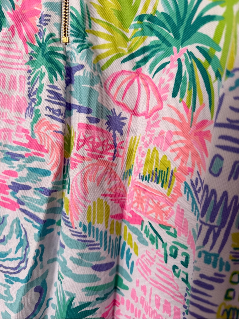 Lilly Pulitzer Gellar Shift Dress Multi Private Island - Picture 4 of 4